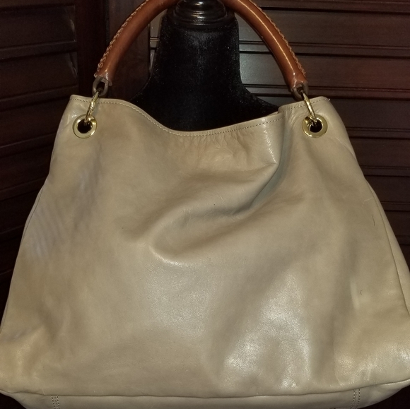 Nardelli Italian Leather Shoulder Bag XL - Picture 1 of 5